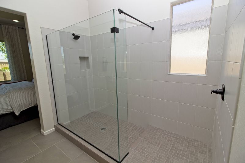 Walk-In Shower with Frameless Doors